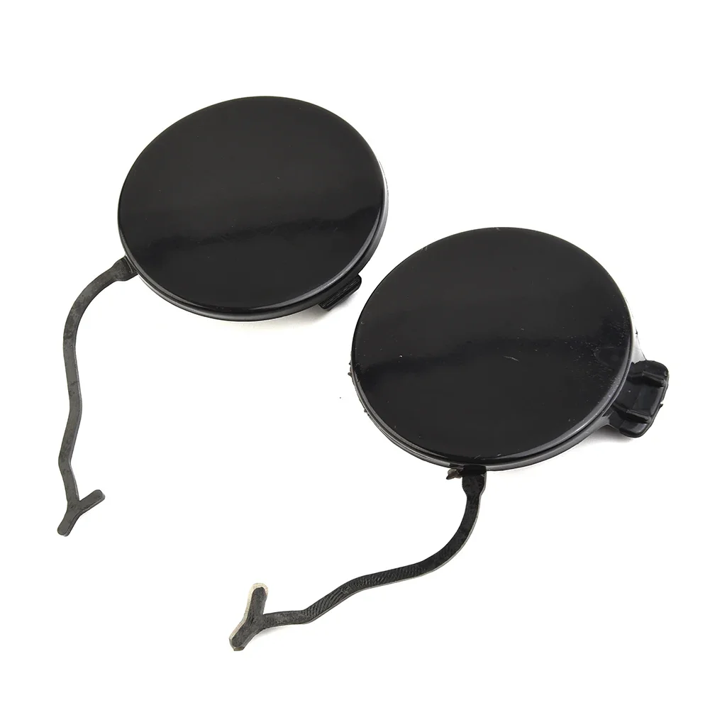 Lot De 2 Capuchons De Crochet De Remorquage Avant Pour Porsche Cayenne 2011-2014 - Noir, Pièces #95850515500 & 95850515600 - 9