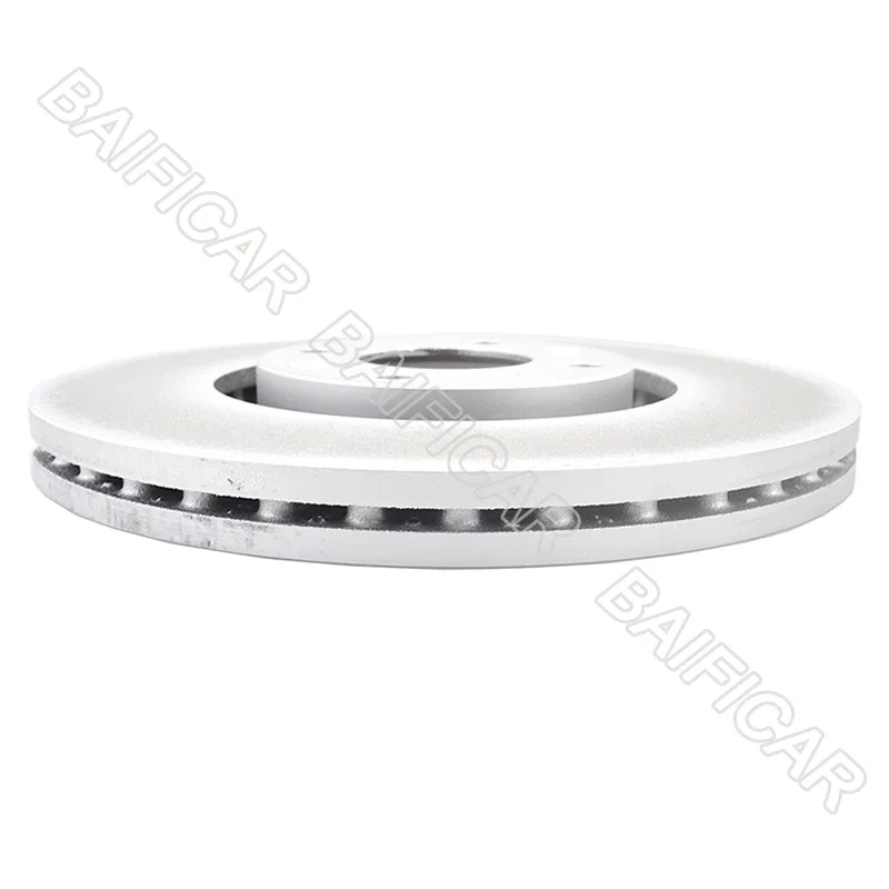 Baificar Genuine 2 Pcs Front Right Left Brake Disc 9809266280 9687602180 4249J6 For Peugeot 207 208 307 308 3008 Citroen C4