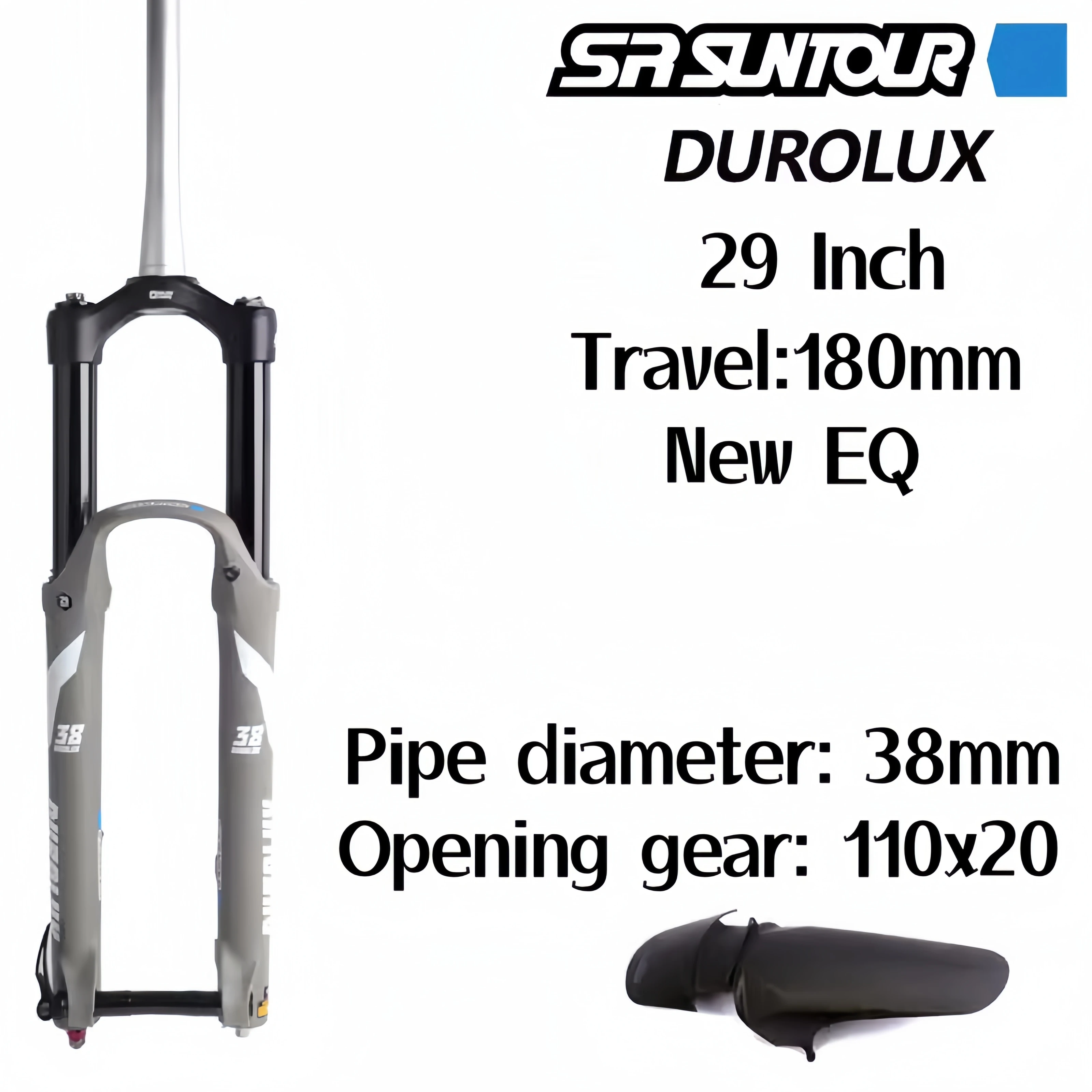 SUNTOUR DUROLUX Mountain Bike Garfo dianteiro Mountain Off Road