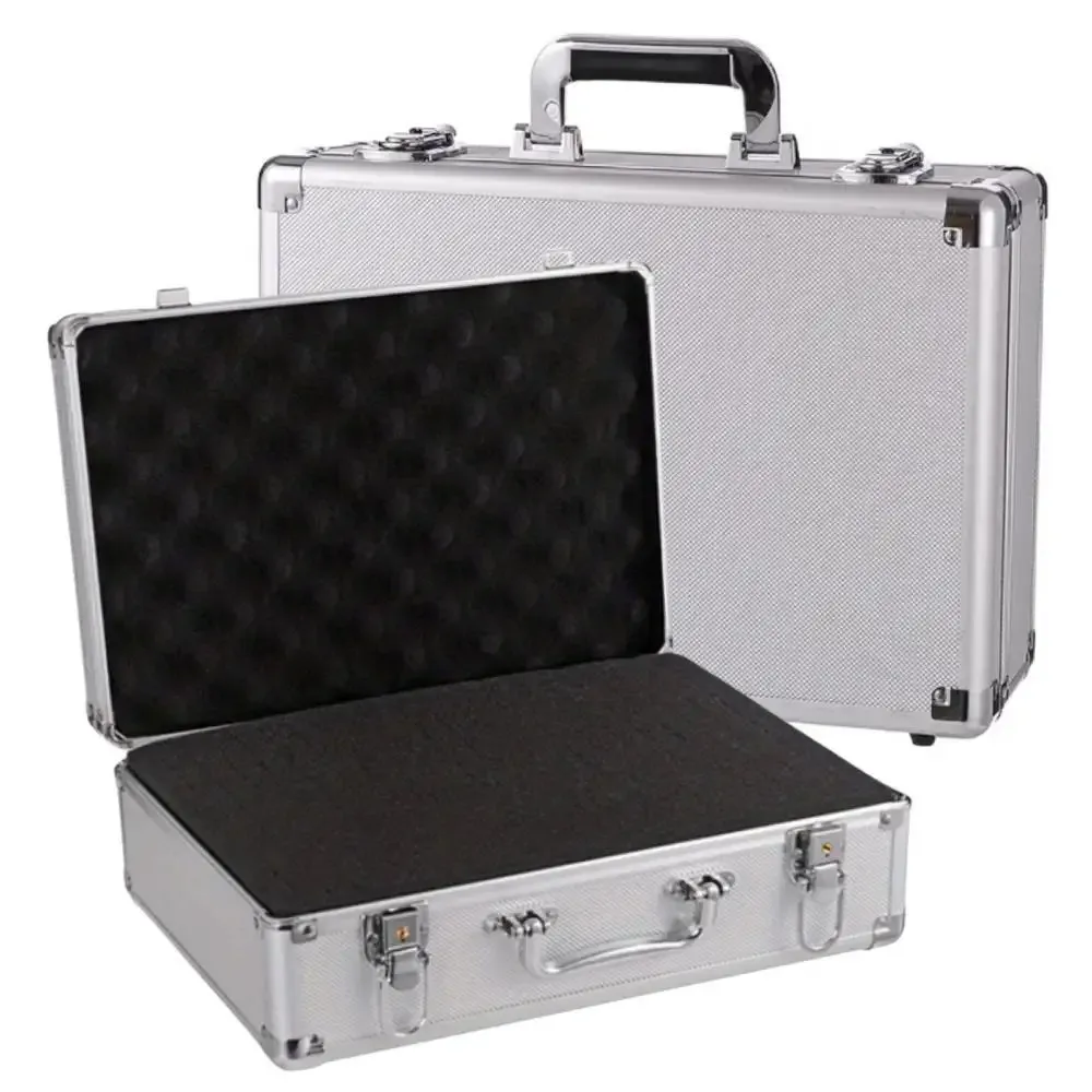 Durable Aluminum Tool Box with Safety Locks and Impact-Resistant Exterior-Protective Sponge Interior for Tools Equipment Storage 3
