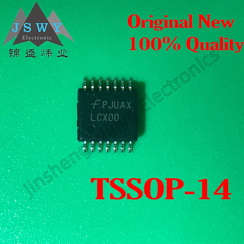 1~50PCS 74LCX00MTCX 74LCX00 TSSOP-14 LCX00 2-Input & Non-Gate Logic IC Brand New Good Quality