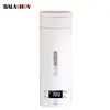 Travel Electric Kettle Portable Small Mini Tea Coffee Kettle Water Boiler, Water Heater Steel & Auto Shut-Off & Boil Dry Protect 1