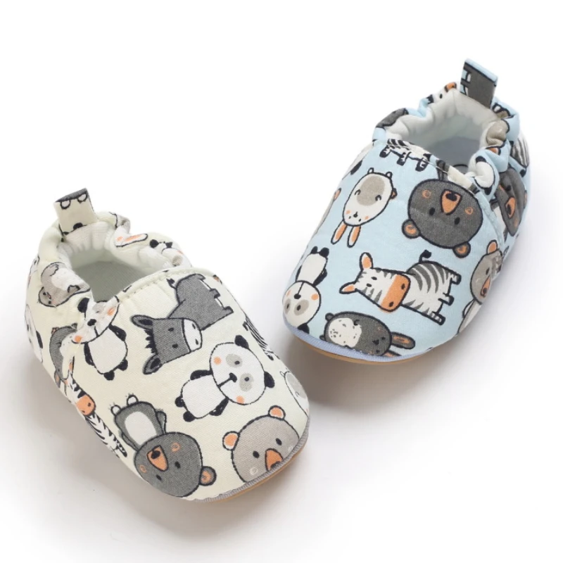 

0-18Month Cute Cartoon Baby Girl Boy Shoes First Walkers Cotton Soft Newborn Baby Shoes Infant Toddler Baby Shoes for Girls Boys