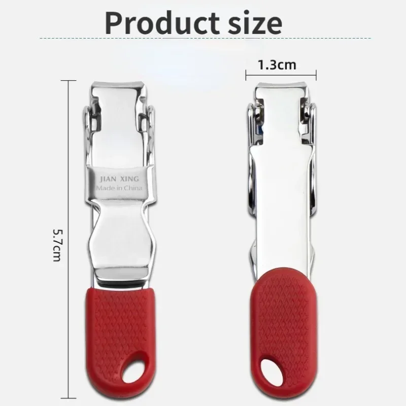 Trimmers Mini Ultra Thin Nail Clipper Portable Stainless Steel Nail Toe Cutter Scissor Carbon Steel Manicure Pedicure Tool