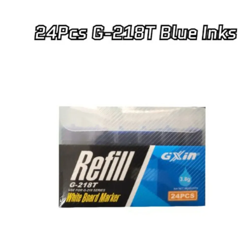 G-218T 화이트보드 마커 펜 리필 잉크, 수성, 쉬운 지우기, 대용량 교체 잉크, 교육 사무실용, 무독성, 1 세트