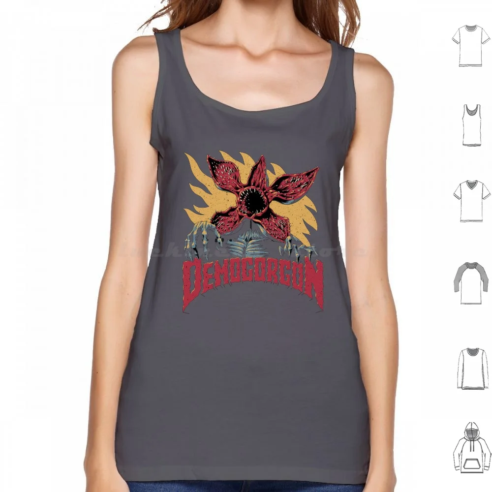 thumbnail image 1 of Demogorgon Tank Tops Vest Sleeveless Demogorgon Eleven Netflix Dustin Stranger Mike Things Lucas Upside Down 80S Tv Horror, 1 of 5