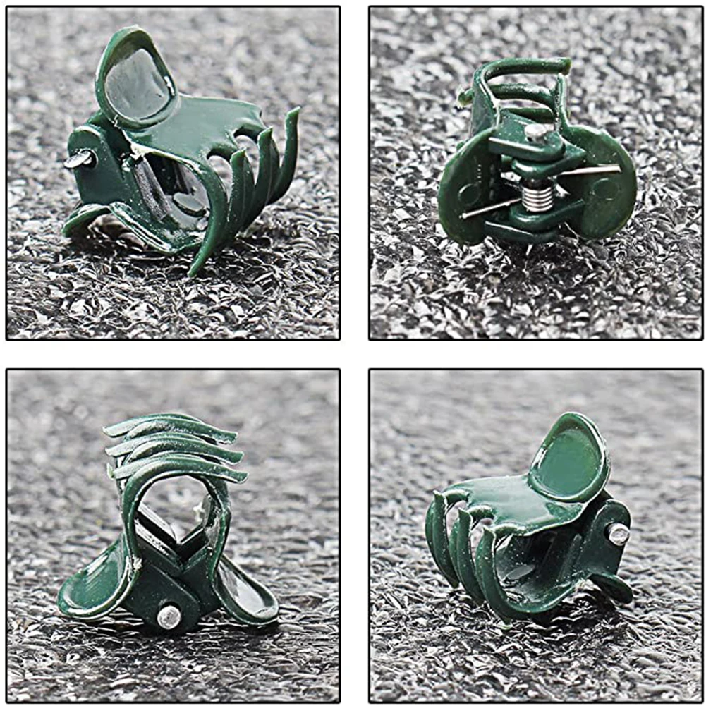 

20Pcs Phalaenopsis Orchid Gardening Vine Fixing Clip Plastic Grafting Flower Garden Plant Clips For Securing Stem Pole Sticks