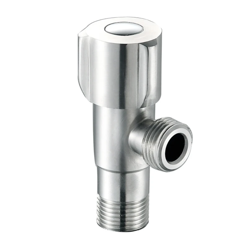 

Essential Metal Stop Valves 304 Stainless Steel Valves Shut Off Solution Perfect for Kitchen Bathroom Toilet