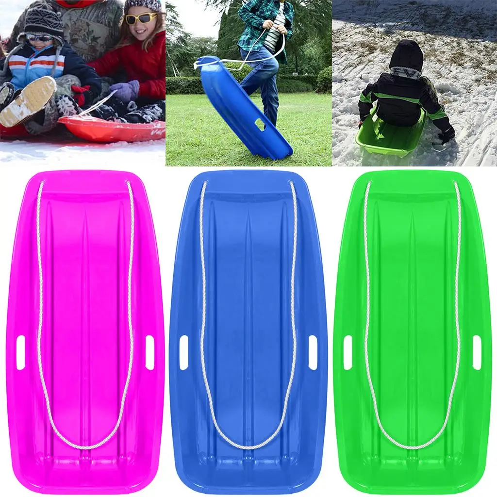 Sleigh Flying Flyer Speeder Downhill Board Ski Pad Toboggan Boat Snow Sled