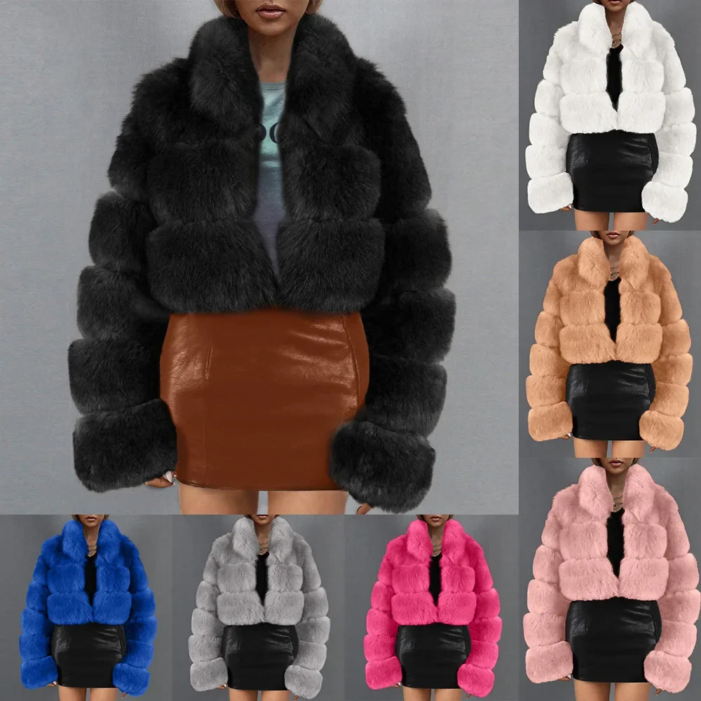 

Fur coat women's casual top autumn and winter new fashion trends