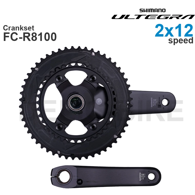 SHIMANO ULTEGRA Crankset FC-R8100 50-34T 52-36T 2x12-speed