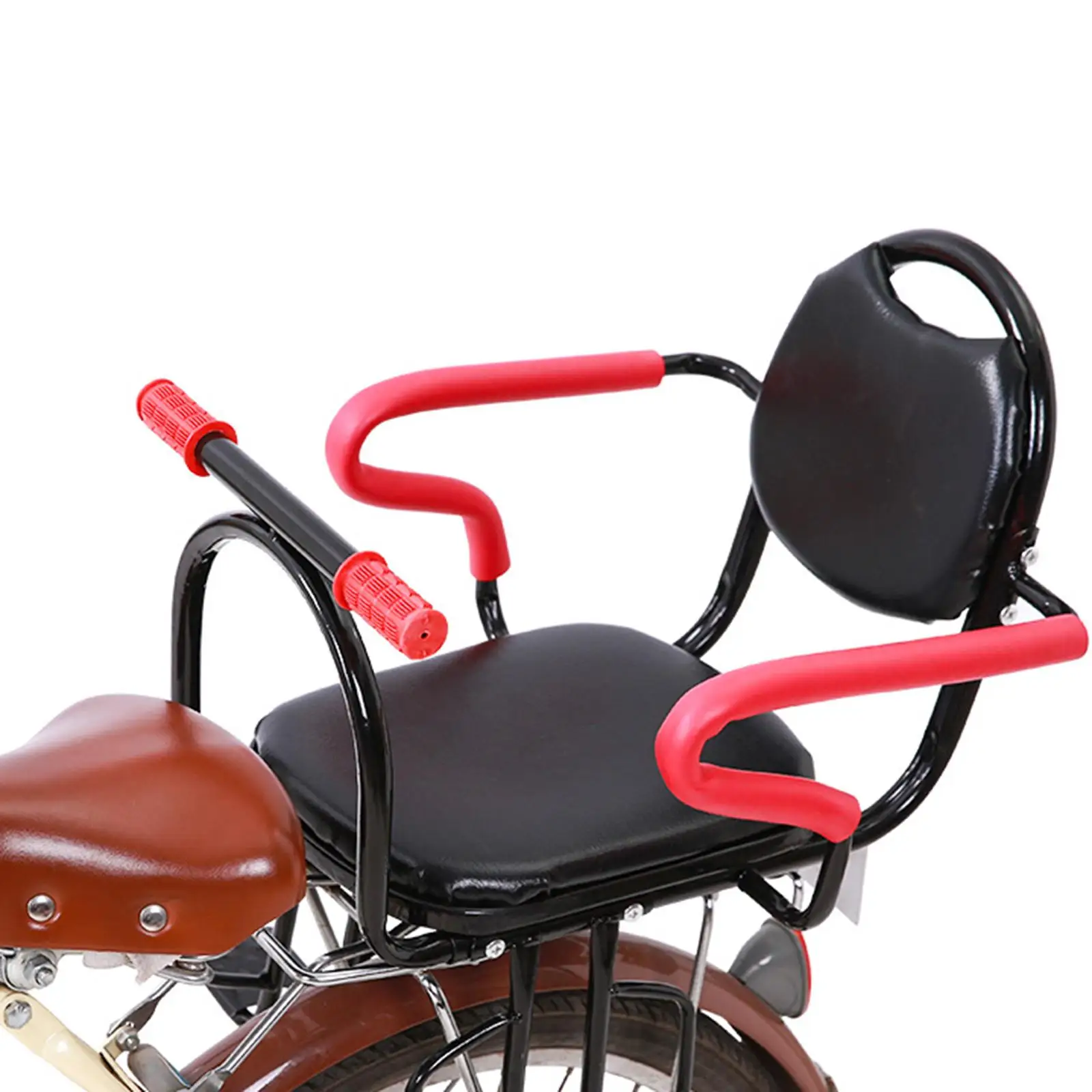 Stable Rear Mount Child Seat Footrest Safe for Baby Electric Bike Cycling