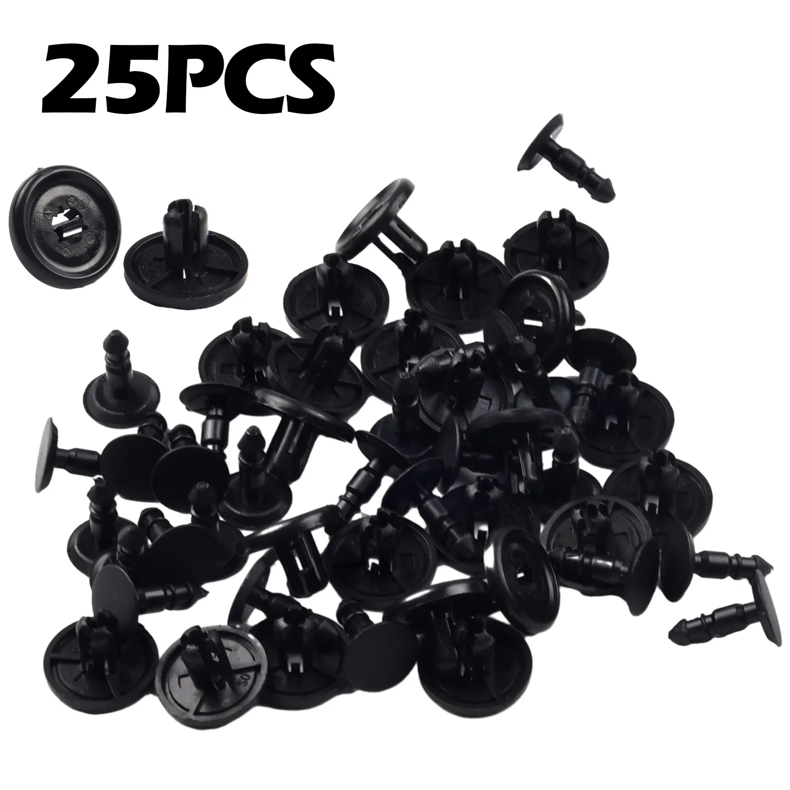 

25x Clasp Clasp For RAV4 90467-07201 Car Plastic Push Clips Hood Engine Under Cover Practical To Use High Quality