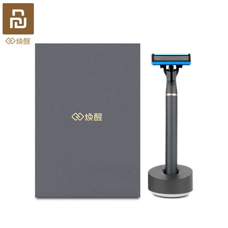Оригинальная бритва Youpin H600, 6-слойная немецкая ручная бритва с лезвием соленина, магнитные бритвы, сменная Бритва для мужчин и женщин