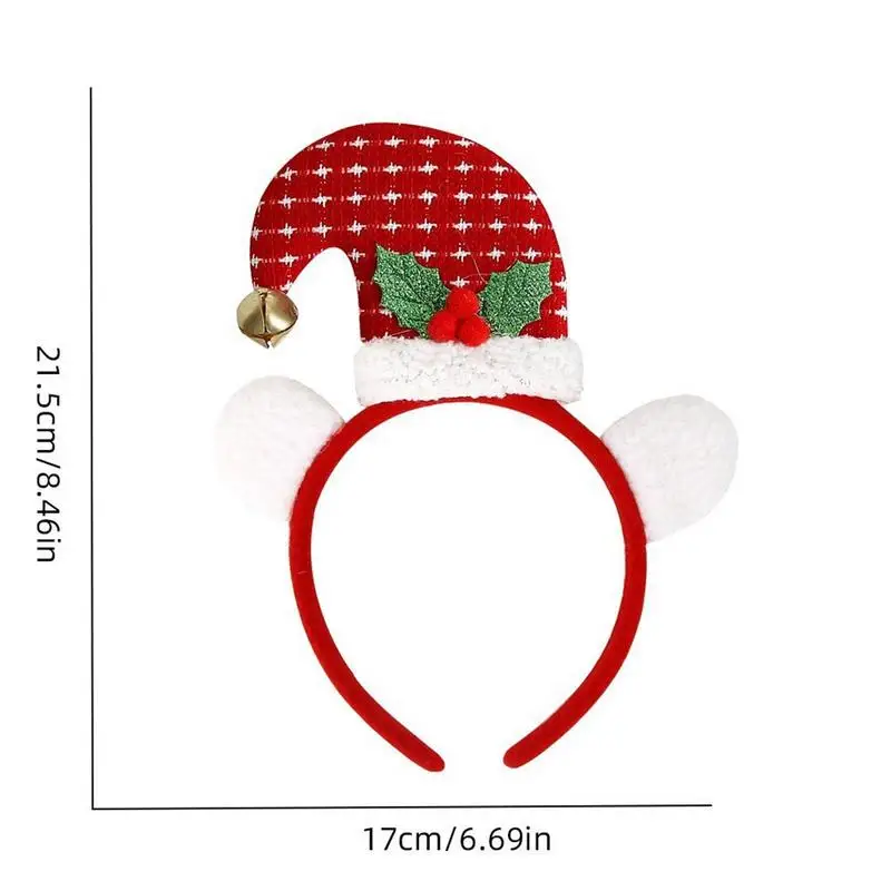 Christmas Headbands Cartoon Red Santa Claus Hairband Santa Claus Leg Hairband Xmas Kids Favor Gifts Xmas Decoration Supplies