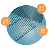 HQ GM01 Stainless Steel Food Grade 15/35/40/45/50/60/70/80/100CM Rectangle BBQ Charcoal Grate Barbecue Grill Wire Grid Mesh Net 4
