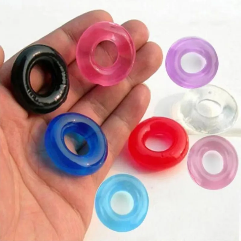 Silicone Durable Penis Ring Adult Men Ejaculation Delay Chastity Cock