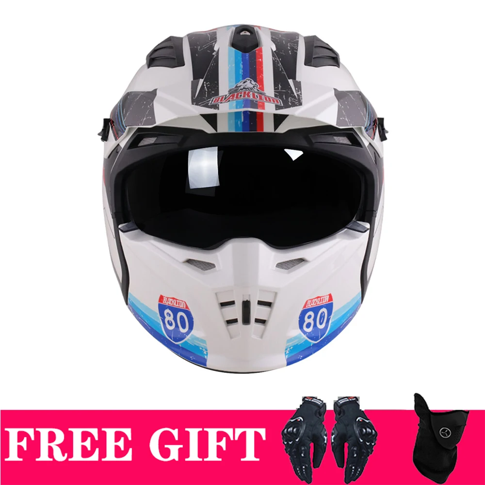 

High Quality Combined Helmet Profession Off Road Full Face Helmet AM DH Downhill Racing Casque Ece Approved Motocross Casco Moto