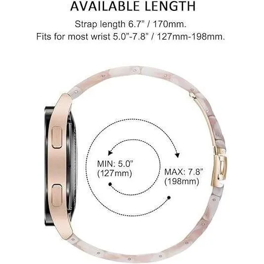 Vibrant Resin Strap Replacement Band