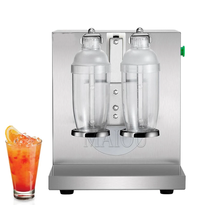 

Milk Shake Machine Double Cups Milkshaker Stainless Steel Shaking Machine 220V 110V Milk Mixer Milk Bubble Tea Machine