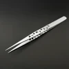 Industrial Tweezers Electronics Anti-static Curved Straight Tip Precision Stainless DIY Hand Tools Sets Forceps Phone Repair 4