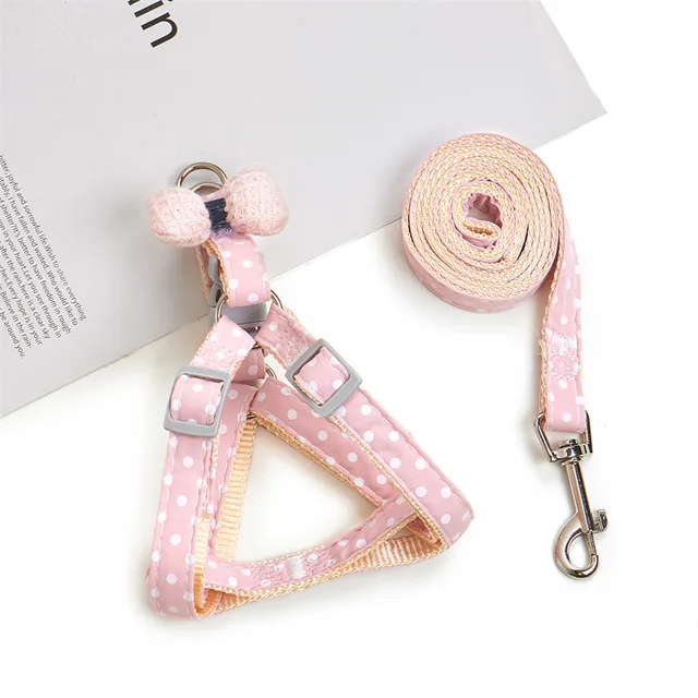 Pink Harness Leash