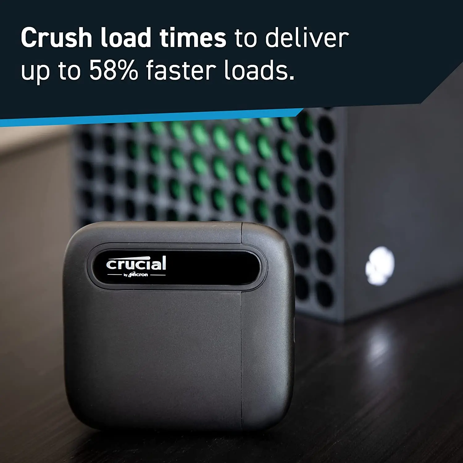 Crucial X6 ޴ SSD, 500GB, 1T, 2T, 4T, ִ 540 MB/s - USB 3.2- ָ Ʈ ̺
