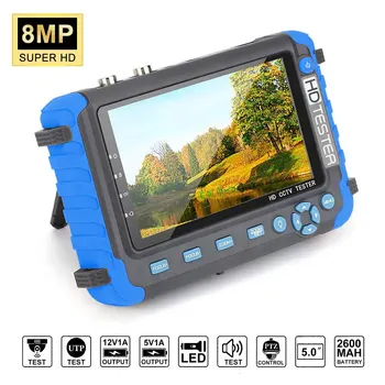 AliExpress Collection PEGATAH CVBS CCTV 테스터, CCTV 카메라 테스터, AHD 테스터, HDMI VGA 입력 비디오 테스터, CFTV 미니 모니터, IV8W 8MP
