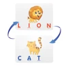 English Spelling Alphabet Games Children's Toys Educational Games Cards Educational Literacy Fun Early Education Spelling Toys 2