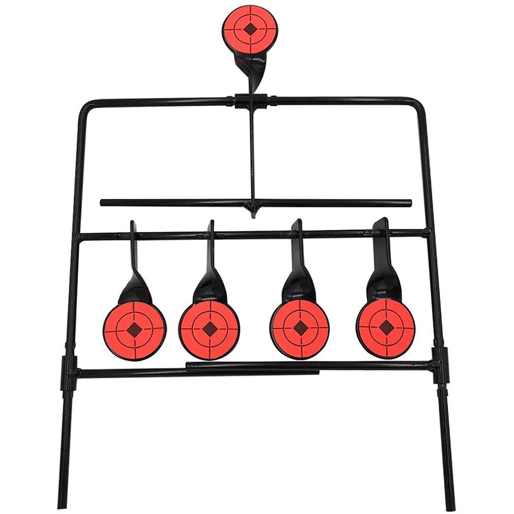 Manufacturer Price Wholesale commodity Auto Reset Targets Stand w 9 1.7” Targets for Outdoor