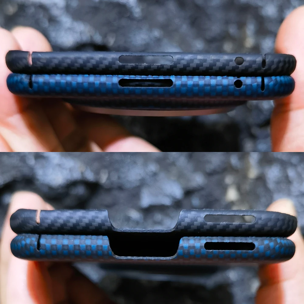 Magsafe Magnetic Carbon Fiber Aramid Case - Premium Fabric Design