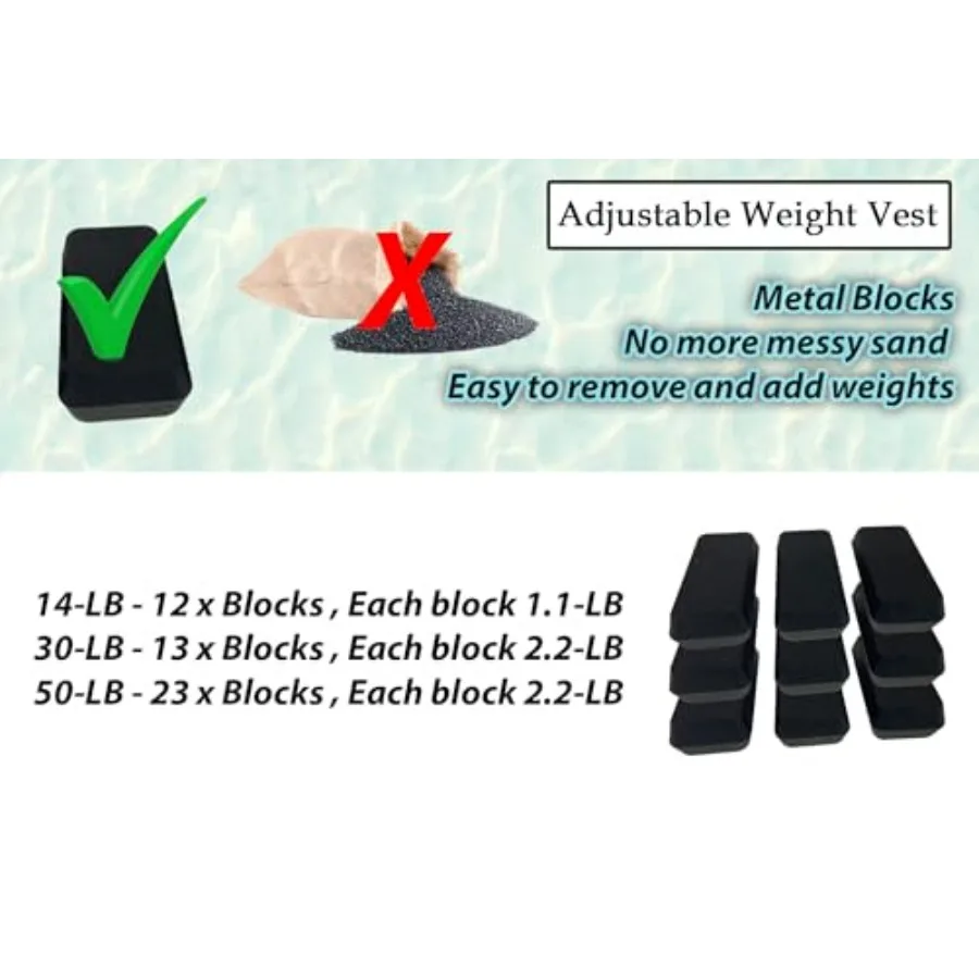 Adjustable Weight Vest for Gym Training and Outdoor Fitness Activities Durable Comfortable and Customizable Resistance Training