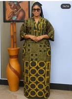 Robes africaines grande taille pour femmes, vêtements traditionnels africains Dashiki Ankara, Abayas, Kaftan musulman, Maxi, 2026 3