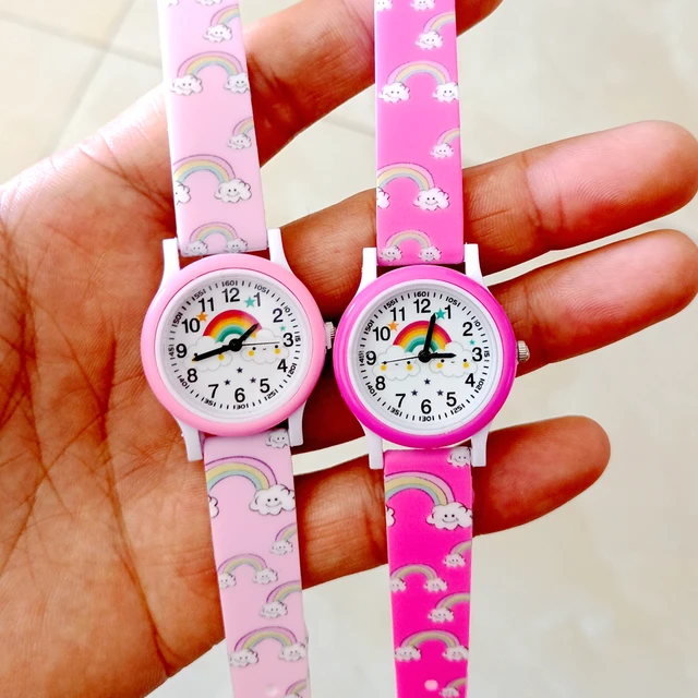 Boys & Girls cute little casual wear silicone Band Fashion Wrist Cool  Watches