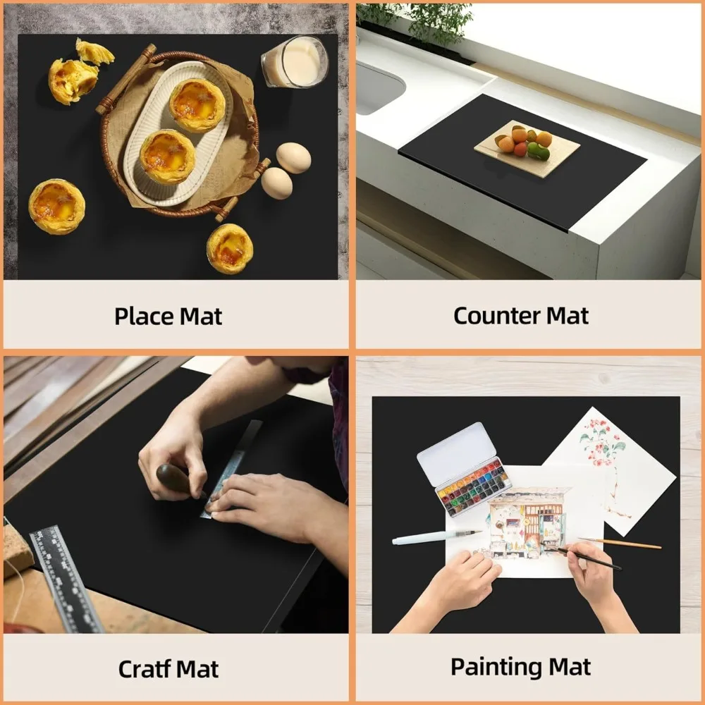 커피 테이블 스크래치 방지 실리콘 데스크탑 보호 패드 오염 방지 다기능 주방 카운터 가장자리 보호 패드