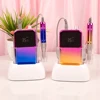 35000RPM Coreless Motor Portable Nail Drill Machine 35K Powerful Manicure E File Rechargeable Cordless with Desktop Base 2