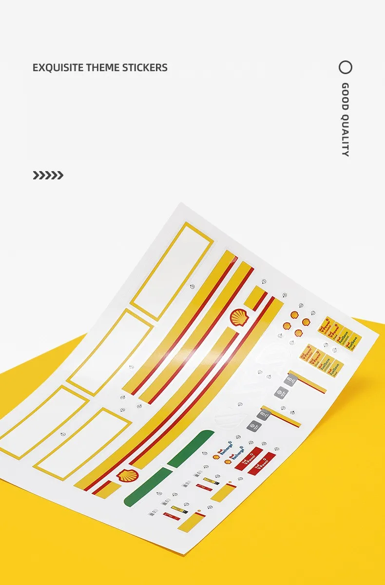 1:64 Shell Benzin İstasyonu Model Seti