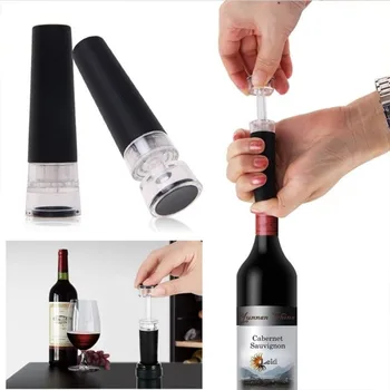 Reusable 1 pcs Wine Vacuum Bottle Stopper Red Wine Champagne Bottle Preserver Air Vacuum Pump Sealed Saver fit standard necks