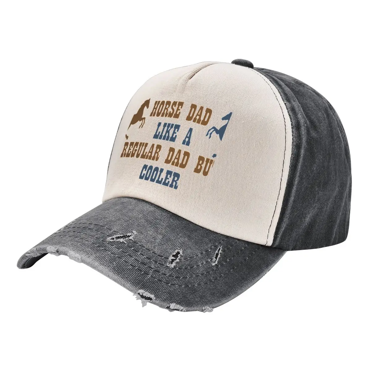 

Бейсбольная кепка для мужчин и женщин, люксовая пляжная элегантная шапка, как обычный папа, с забавной лошадью