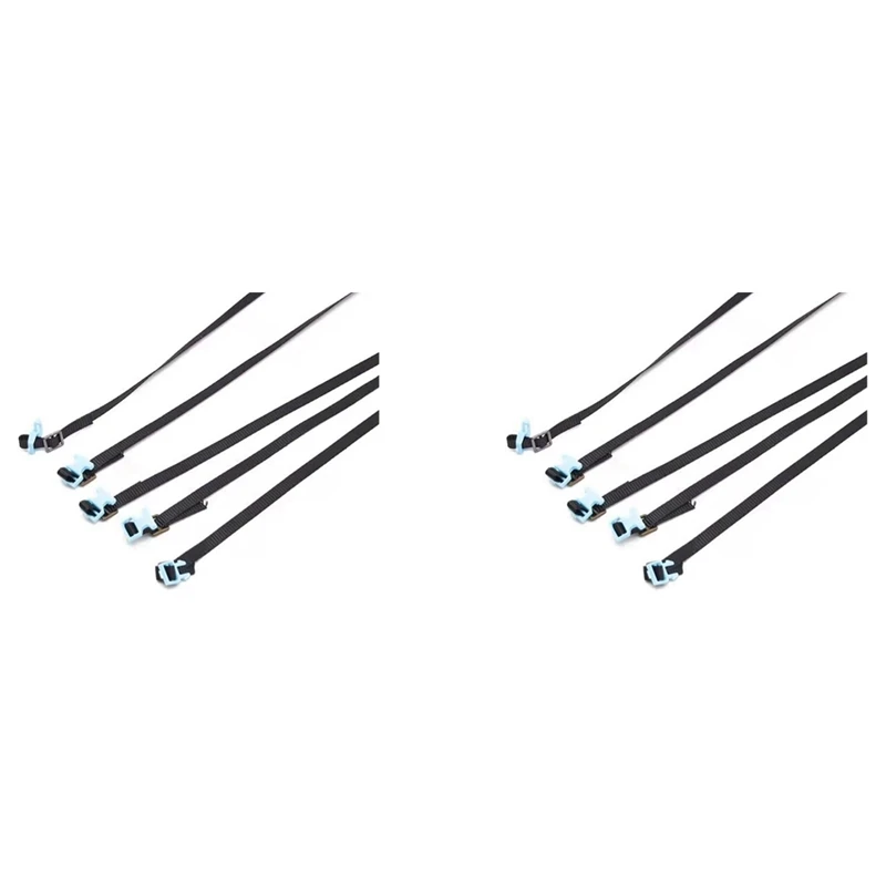 

10Pcs RC Car Roof Luggage Rack Rope Decorate Strap For 1/10 RC Crawler Car AXIAL SCX10 Traxxas TRX4 RC4WD D90 CC01,Blue