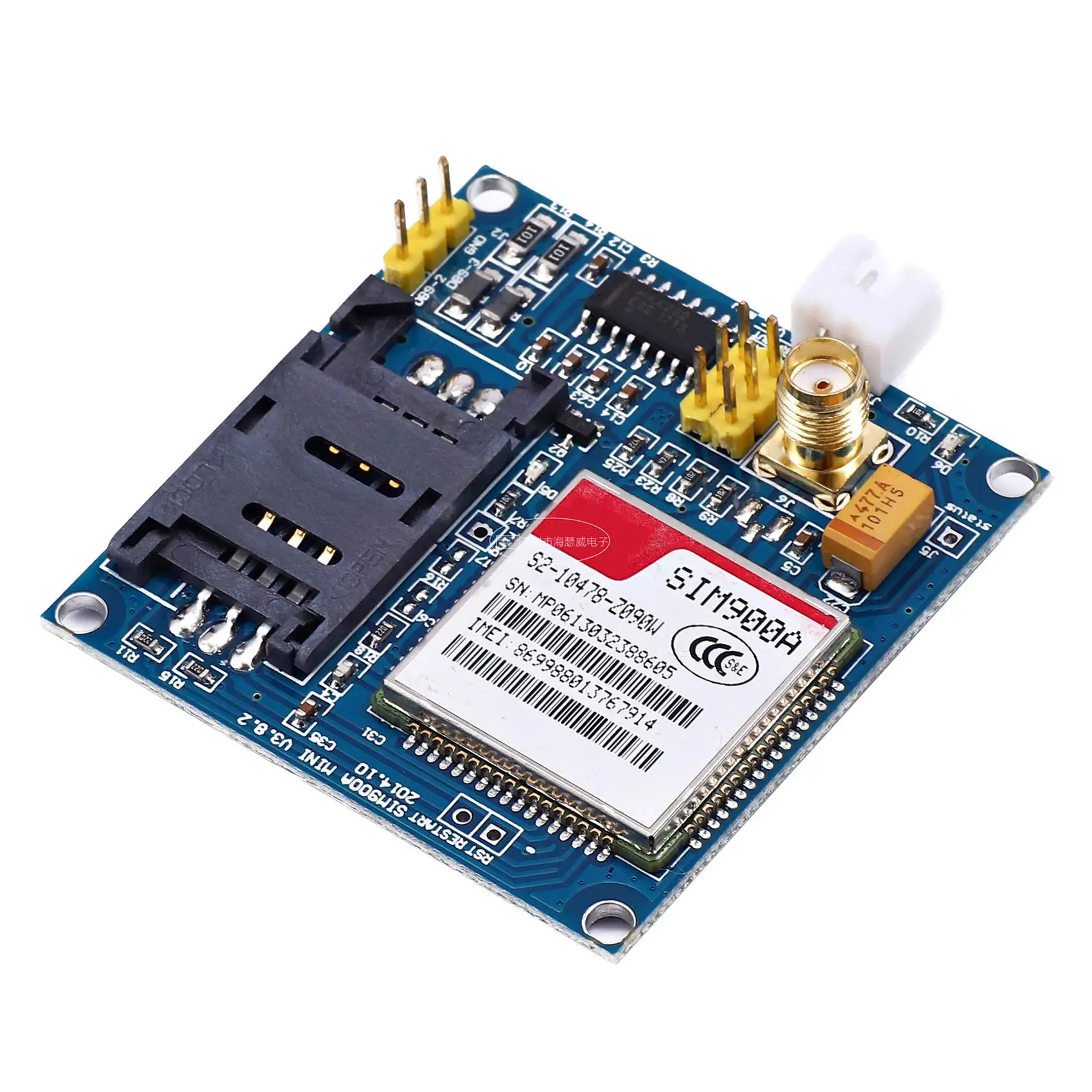 Sim900A мини модуль беспроводной передачи данных/SMS/макетная плата/GSM/GPRS / STM32