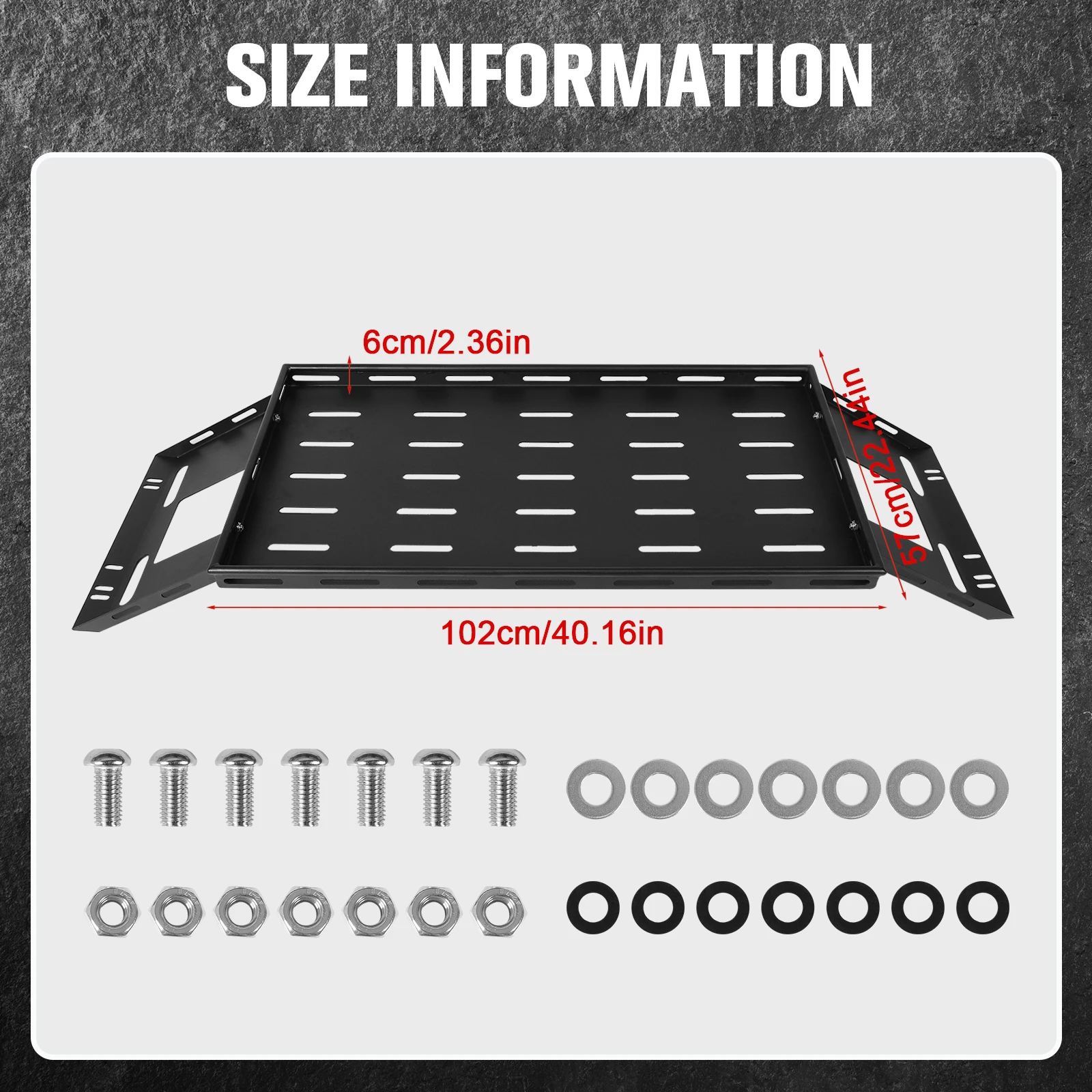 Rust Proof Steel Car Trunk Storage Basket Organizer