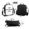 Cute Cartoon N-NINJA KIDZ Child School Backpack With Thermal Cooler Lunch Box Pencil Bags School Bags for Boys Girls Best Gift 4