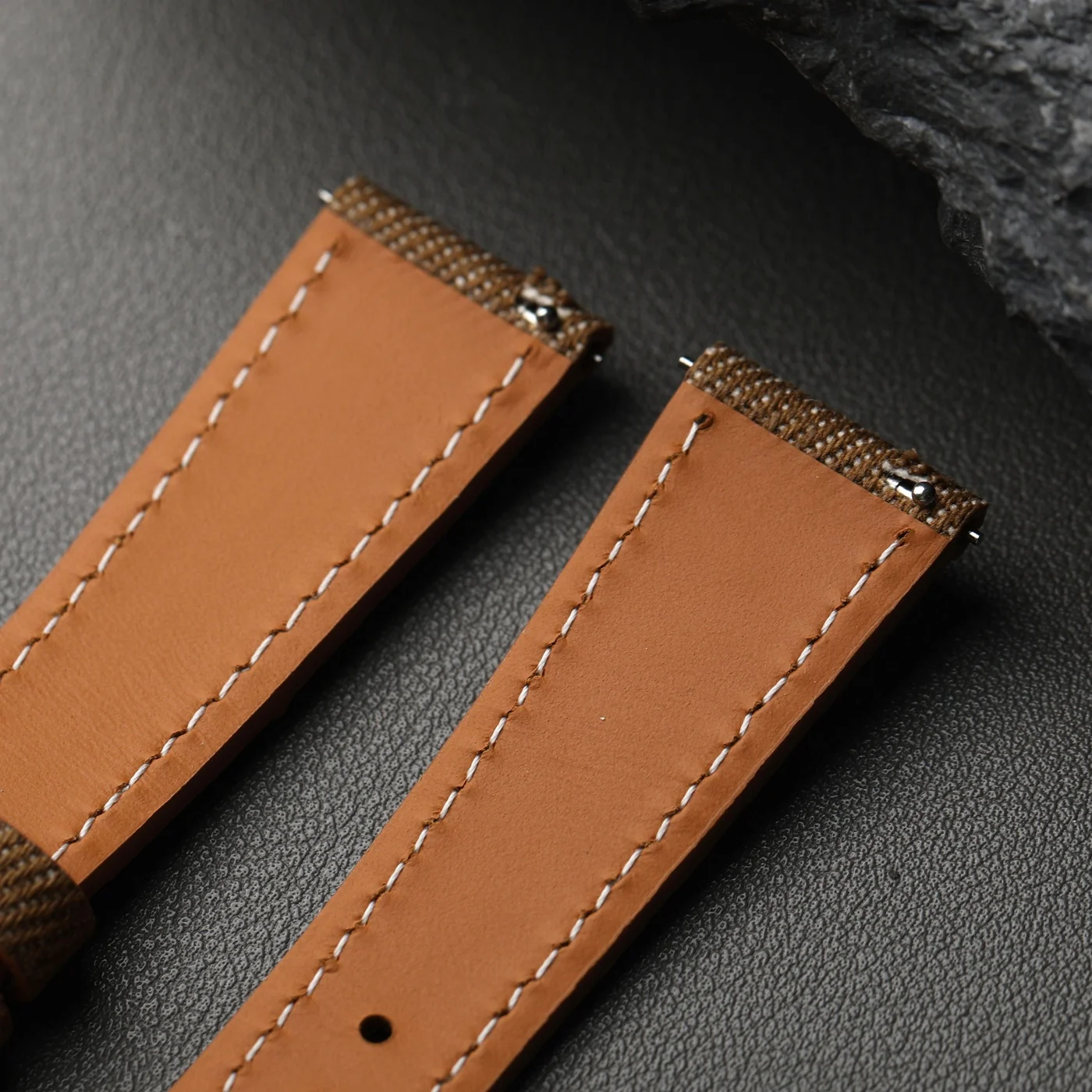 Premium Leather-Fit Denim Strap - Quick Release, Soft & Durable Bracelet in Multiple Colors