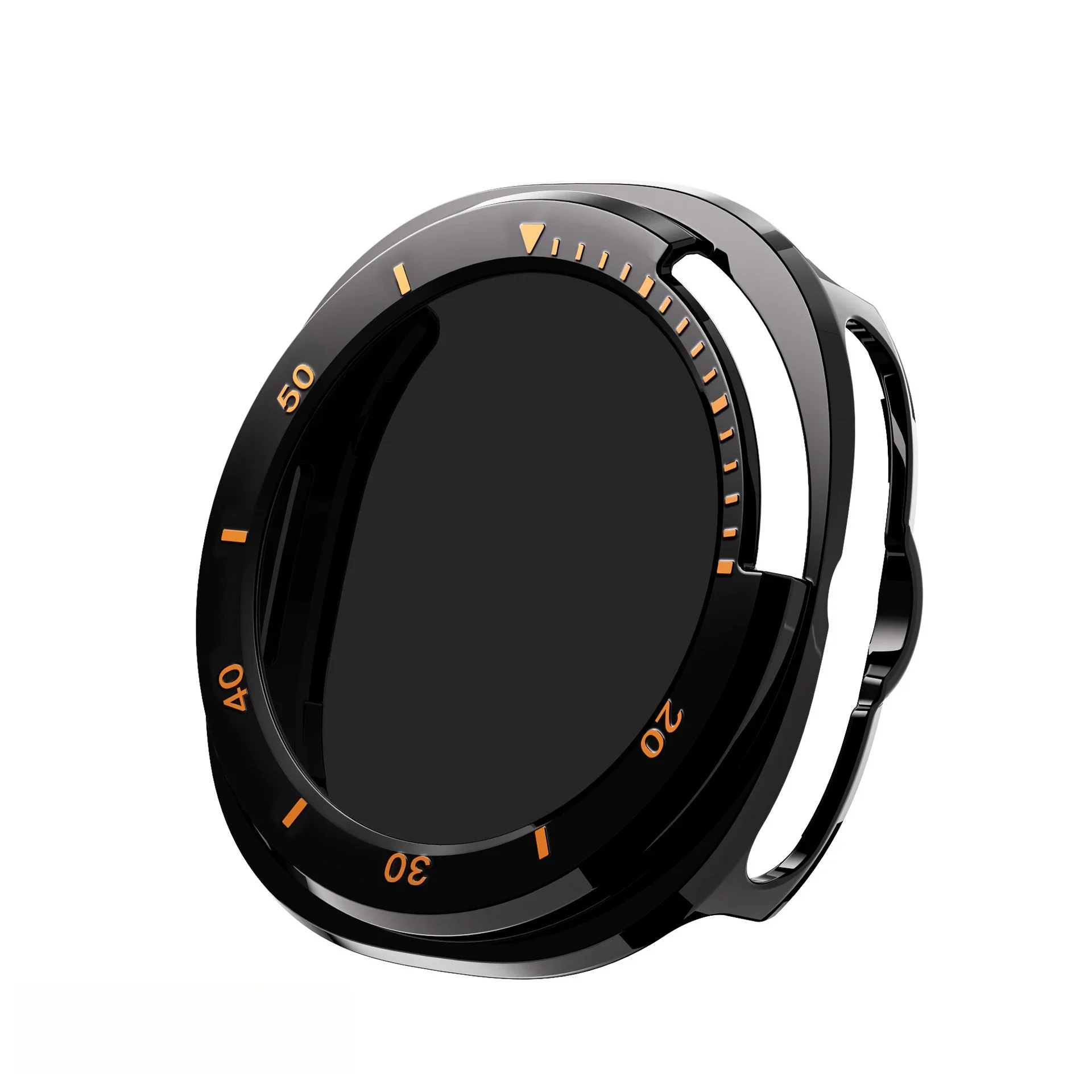 Classic 46mm Watch Case with Peep-Proof Film & Scratch-Resistant Protection