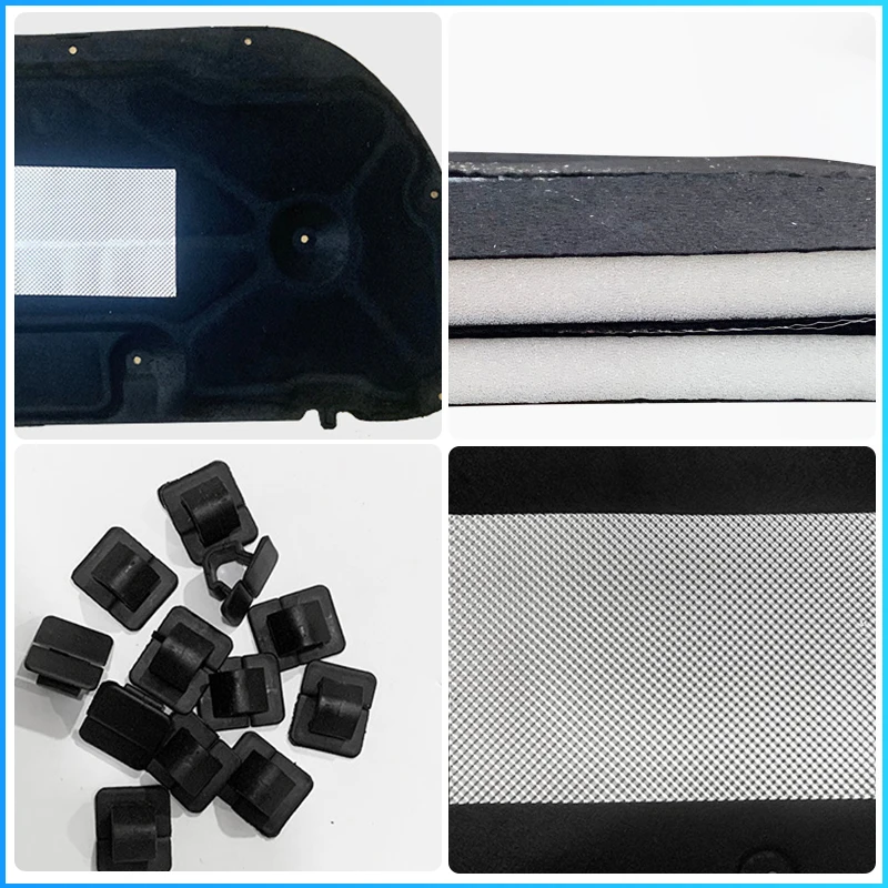 DEMUR For Motorkap Isolatie Pad Geluid Warmte Katoen Geluiddichte Mat Cover Schuim Brandwerende for Toyota RAV4 2013-2017 auto Accessoires Geluiddempende Mat