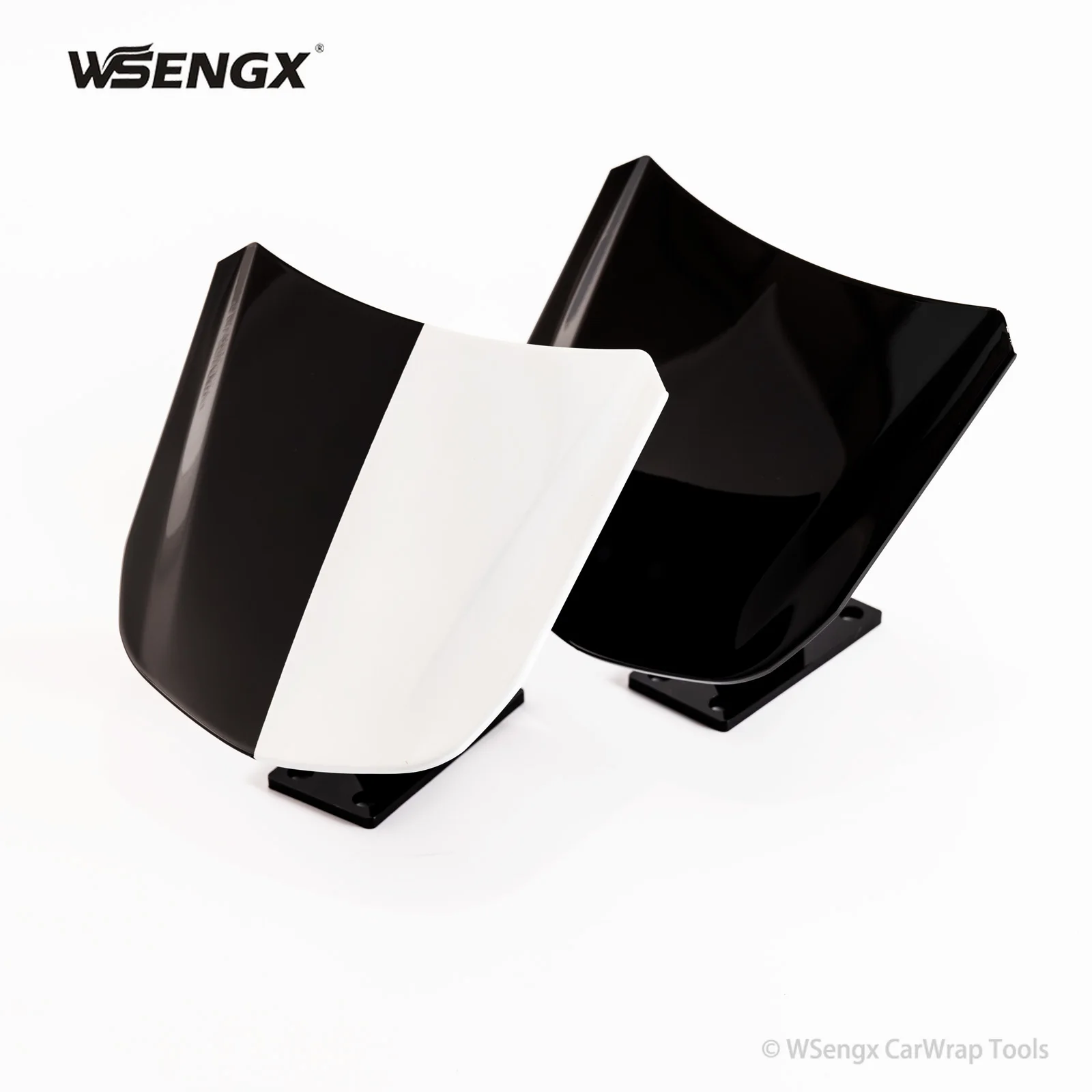 5개/세트 20*18cm TPU 소재 변색 프론트 후드 보닛 모양 스피드 미니 자동차 후드 디스플레이 (카 랩핑 필름 테스트용)