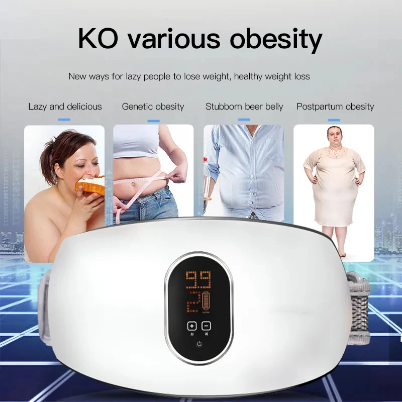 Body Slimming machine weight loss lazy big belly full body thin waist stovepipe Fat Burning Abdominal Massage fitness equipment