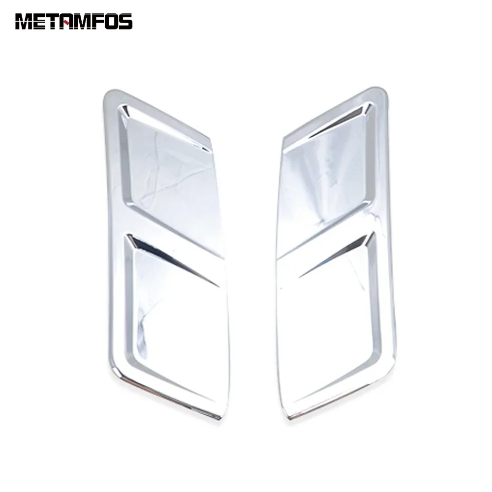 2 Pz/Set Auto nel Fibra di Carbonio Volante Decorazione Copertura Trim