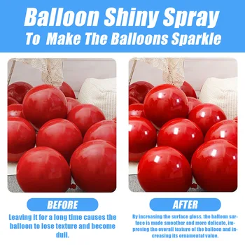 Balloons Polishing Spray High Gloss Balloon Brightener Prevent Oxidizing Fading Polishes Restores Wedding Shiny Balloons Mist 3